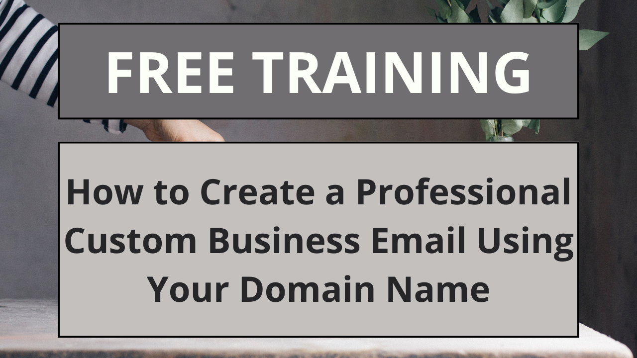 How to Create a Professional Custom Business Email Using Your Domain Name