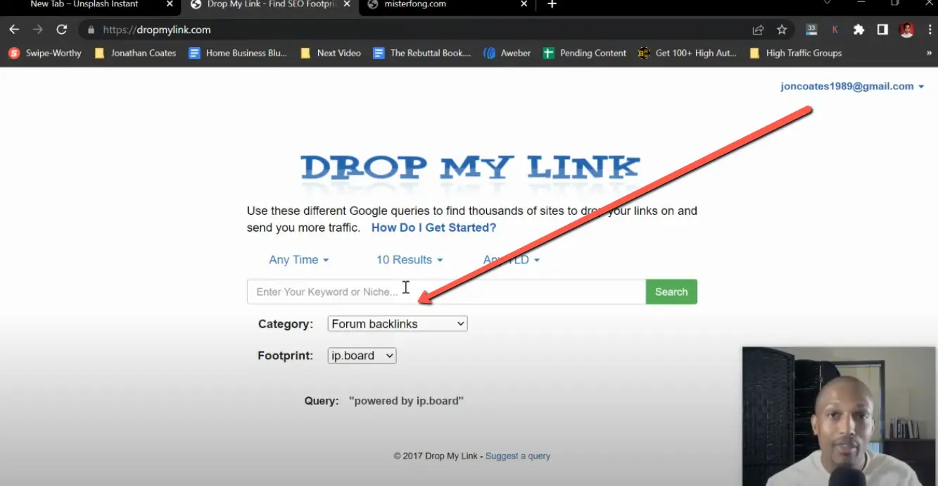 How to use Drop My Link to Build Backlinks to Your Website and Rank Higher in the Search Engine