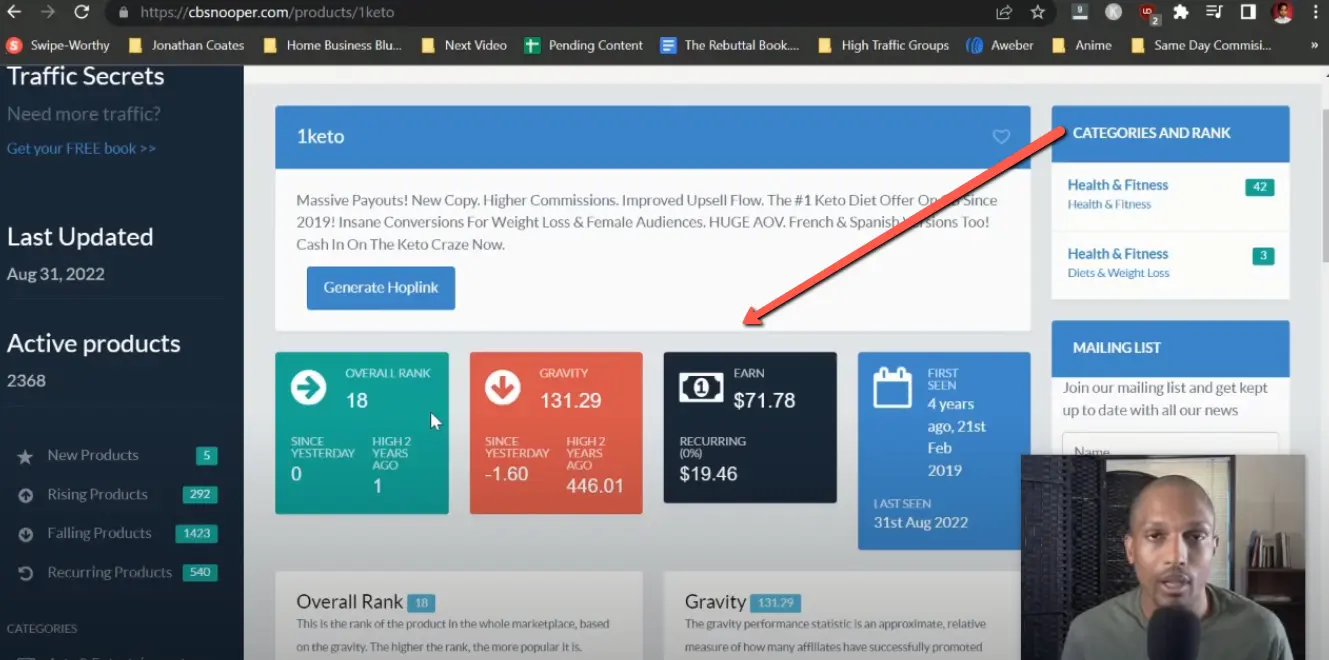 How to Find Profitable Products to Promote on Clickbank w/ 'CB Snooper' and a 7-Step Criteria System