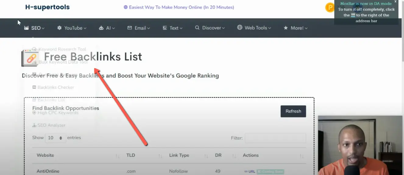 How to Get 604+ Backlinks to your Website Now Free w/o Researching the Internet
