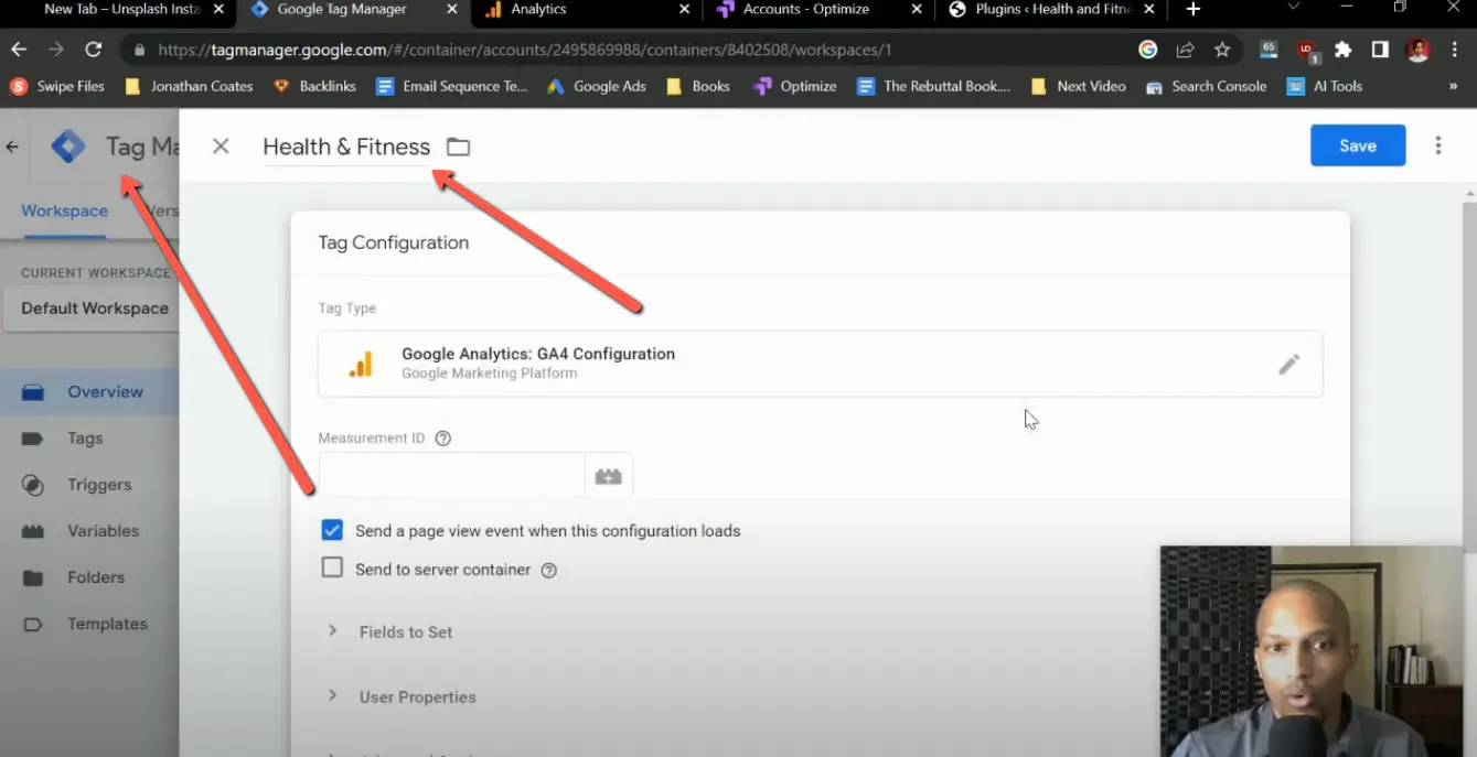 How to Setup Google Tag Manager for Your Site so you can Track Clicks or Create triggers for Actions