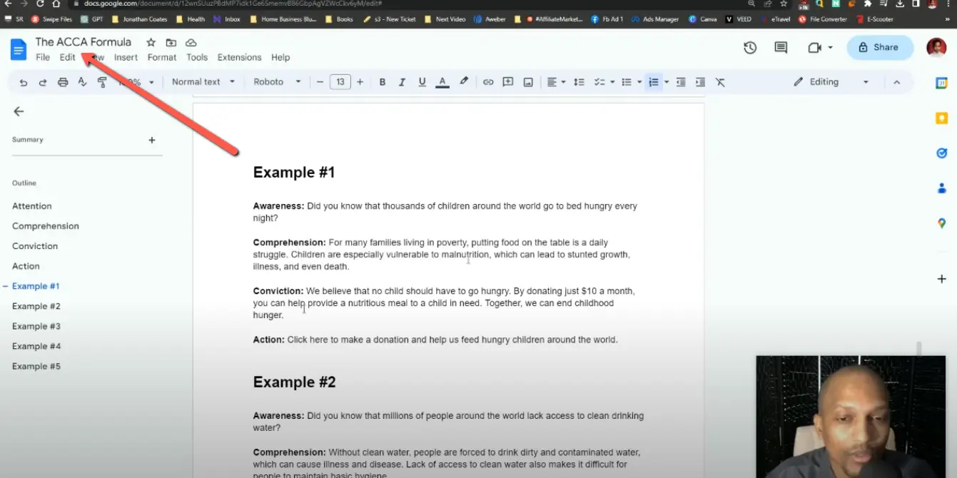 Creating Compelling Copy From Boring to Brilliant with the ACCA Formula Examples and Techniques