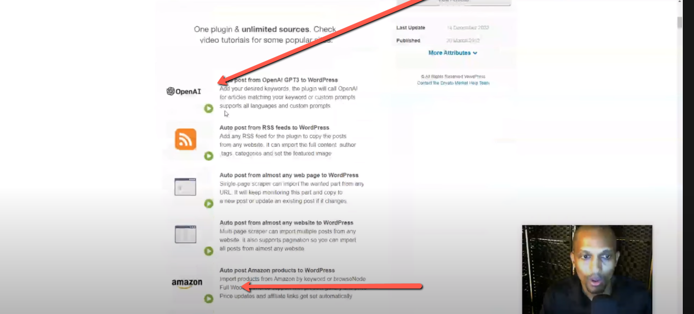 Auto Post From Chat GPT, Instagram, Ebay, AliExpress, Clickbank, FB or any Website to WordPress