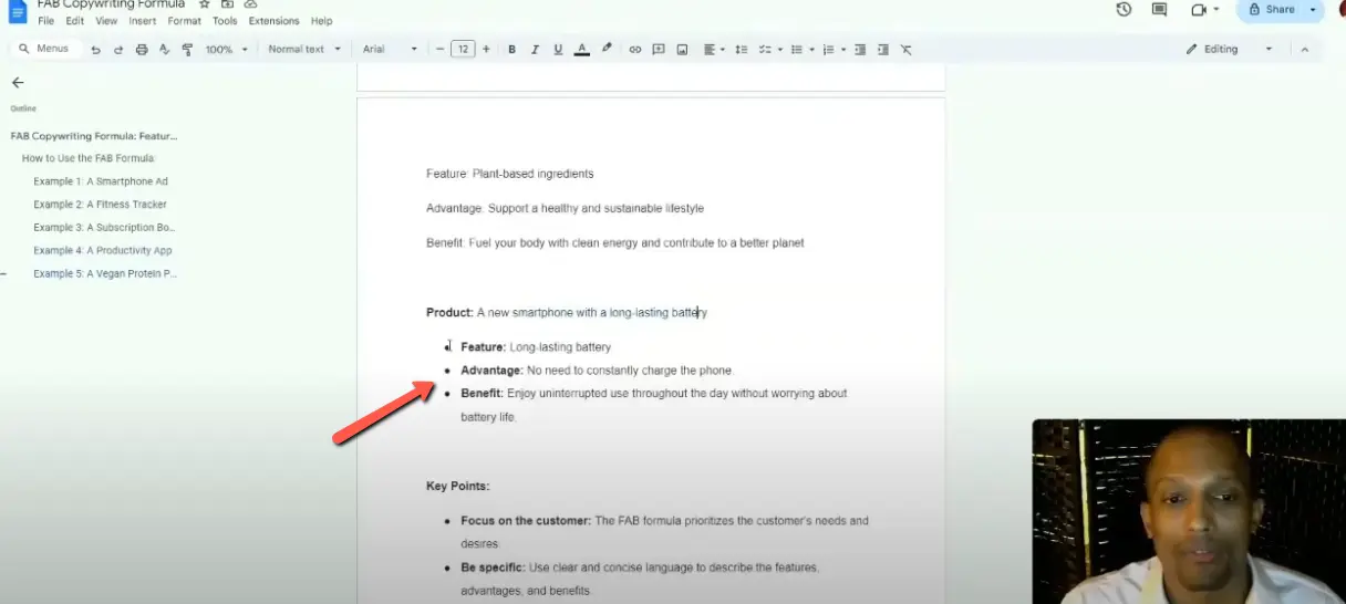 How to Create Effective Sales Copy Using the FAB Framework (Features, Advantages, Benefits)